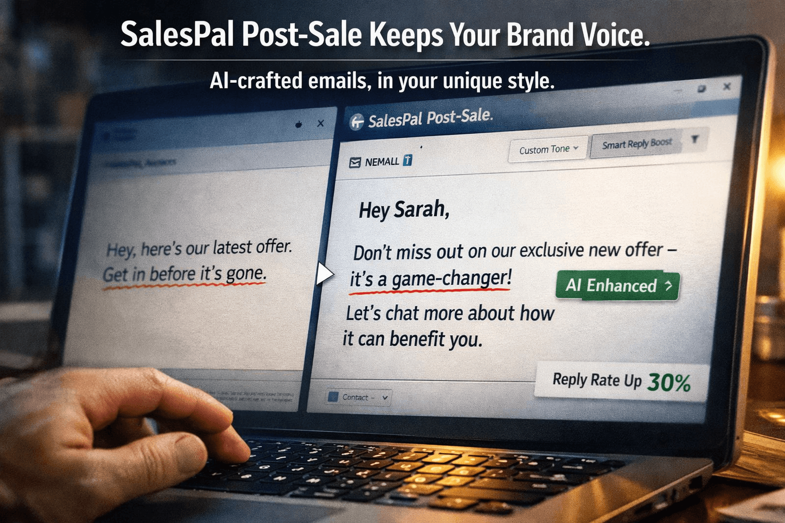 The one feature you need to boost replies by 30%.