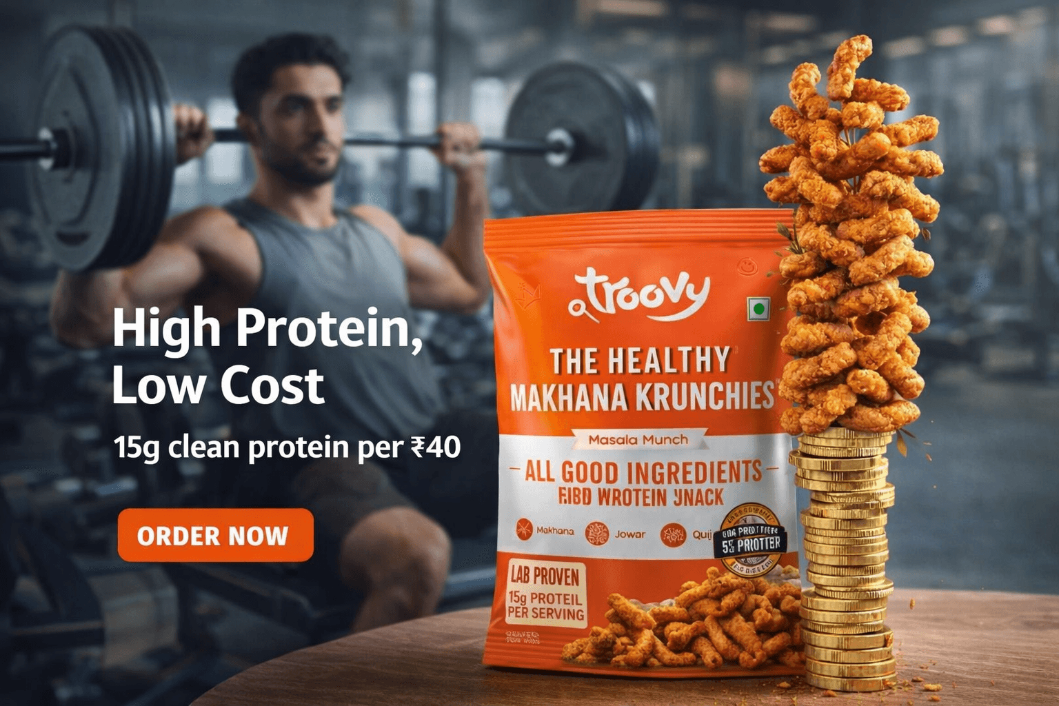 What if your snack could replace a protein shake?