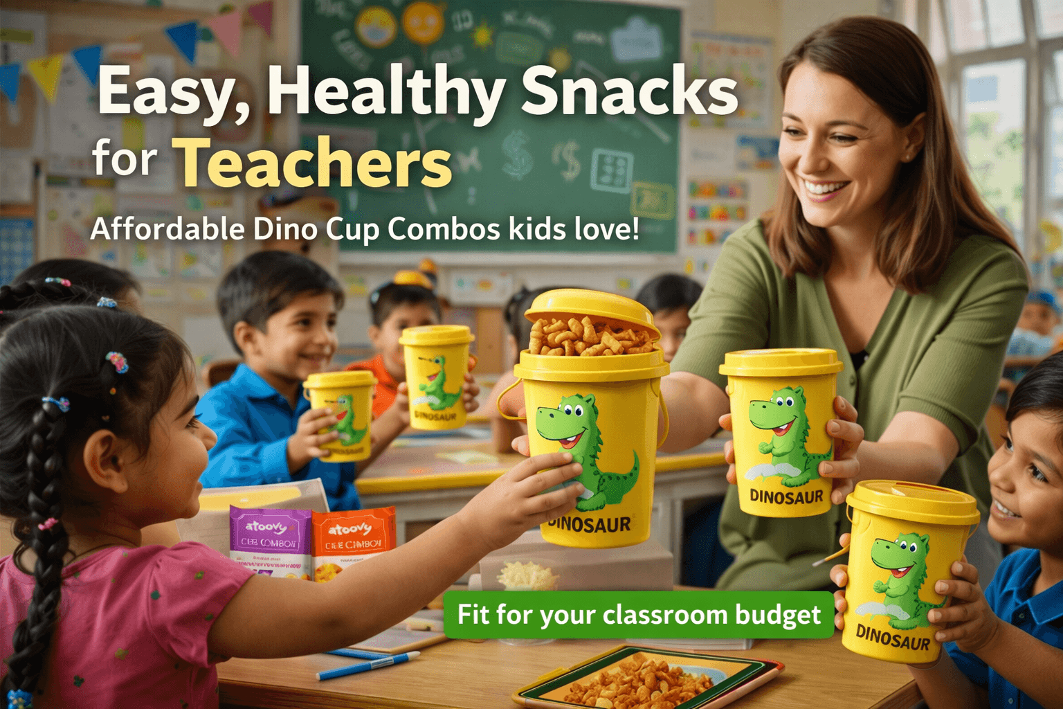 Hey teachers! Tired of snack chaos?