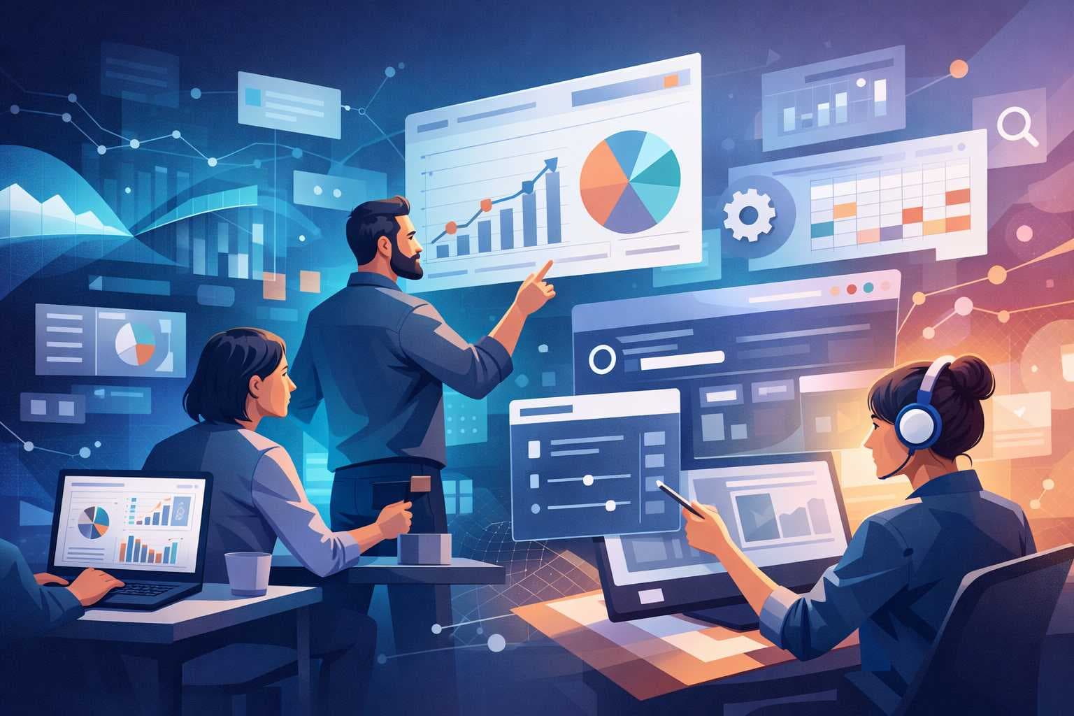 People Making Product Dashboards