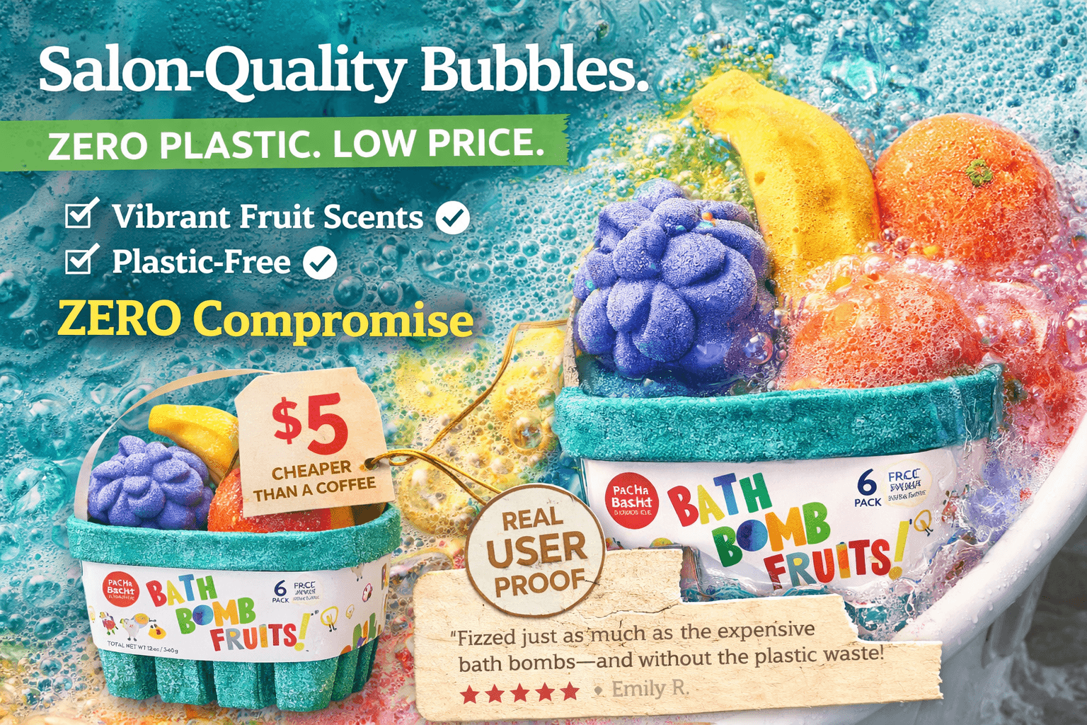 Everyone says plastic‑free bath products don’t work. They’re wrong.