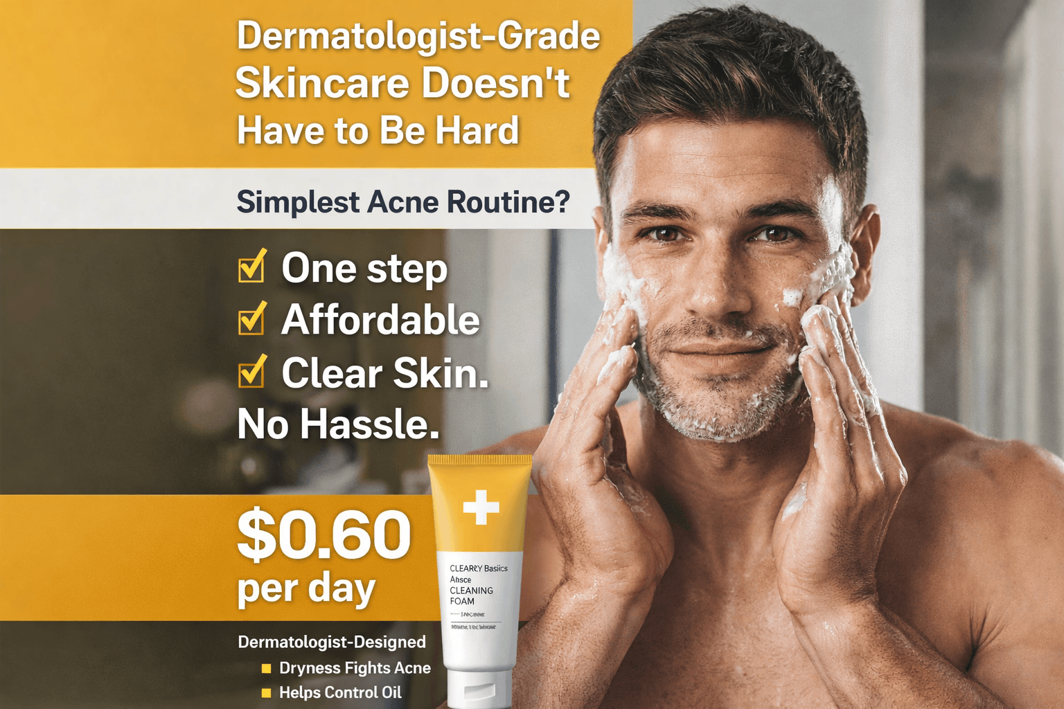 What if you could flip the price on skincare and still get clinical results?