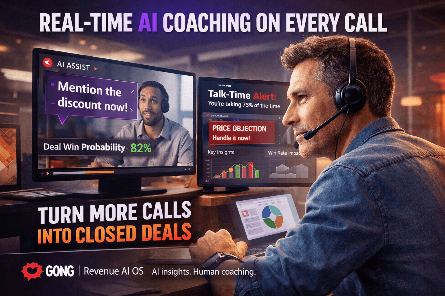 Coaches, imagine getting a coaching tip while the prospect is still on the line.