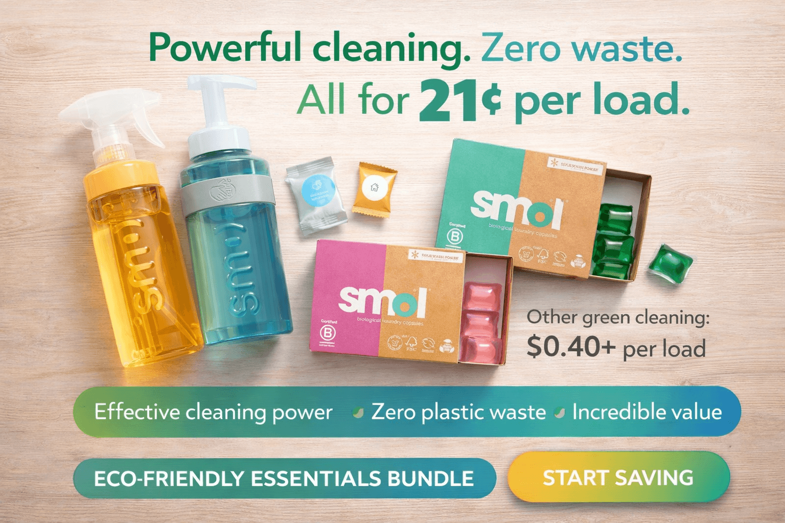 Everyone says green detergents don’t clean - here’s the proof they do.