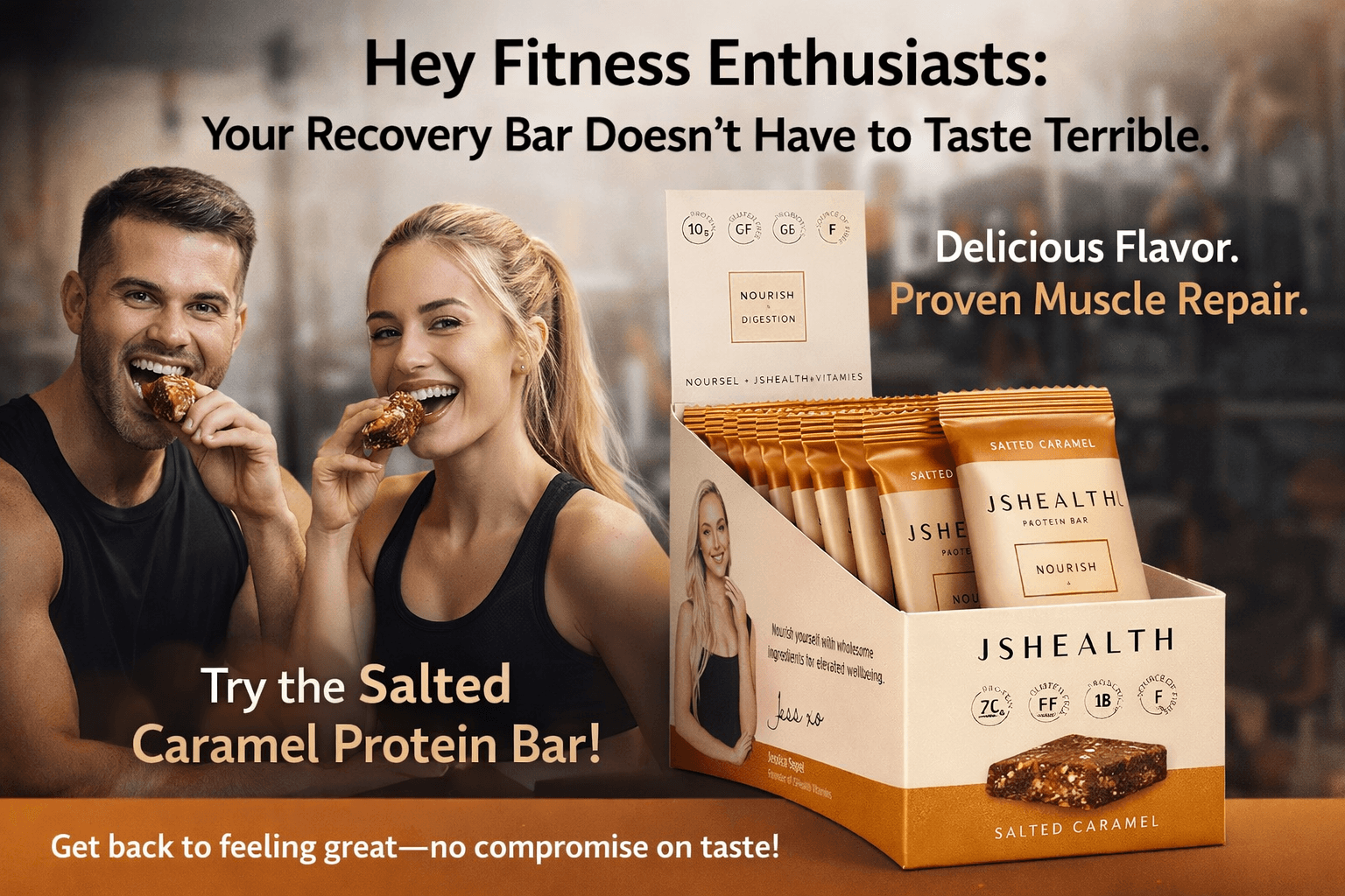 Fitness fans, this bar changes the game for your recovery snack.