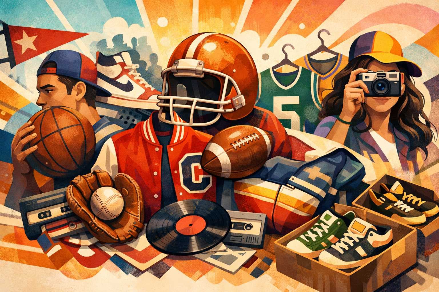 Fans Buying Vintage Sports Gear