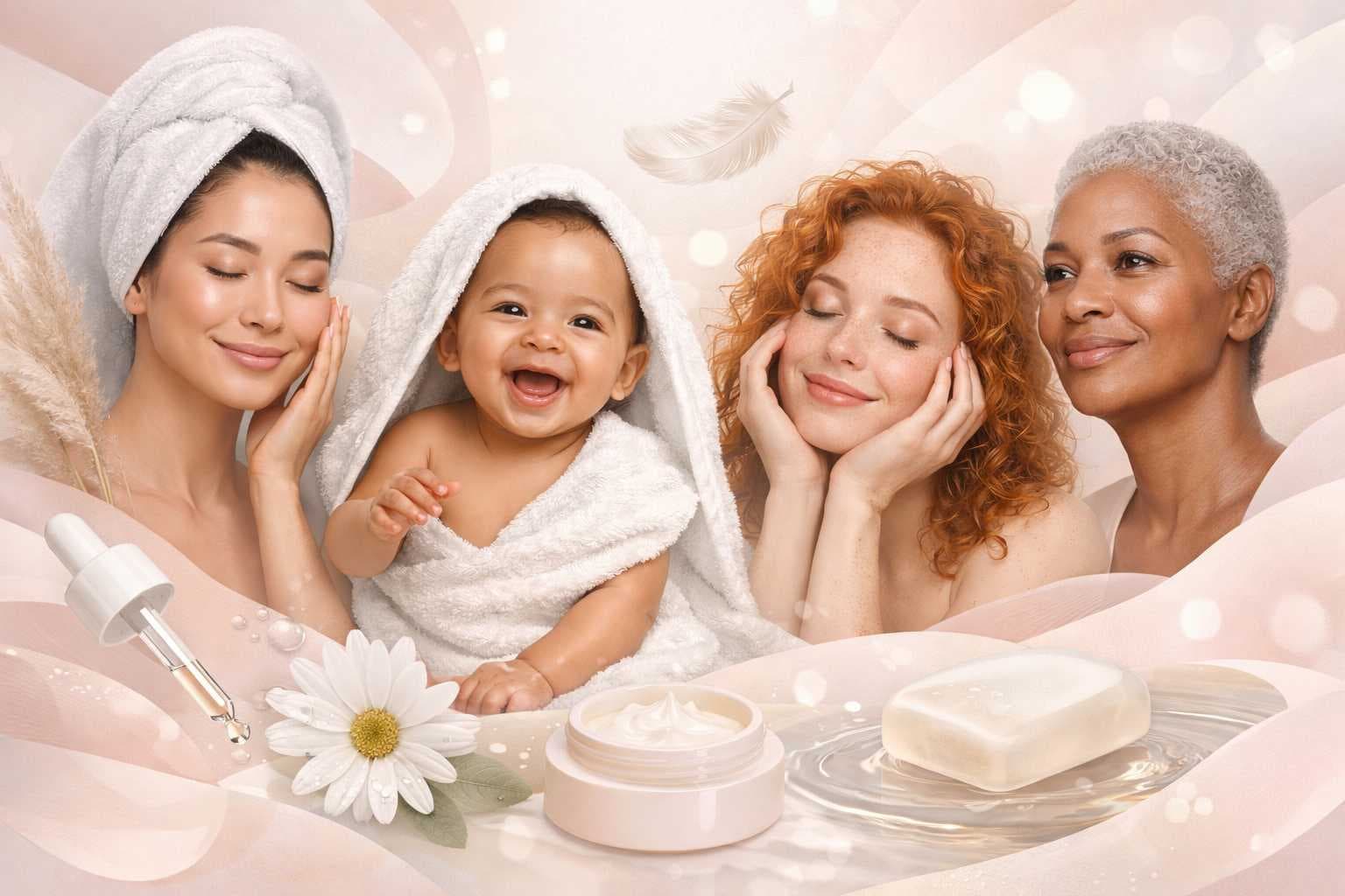 People Looking for Gentle Skin Care