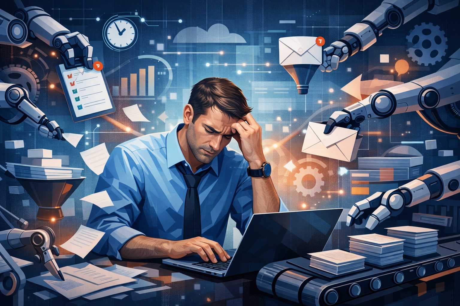 Sales Leaders Overwhelmed by Automation